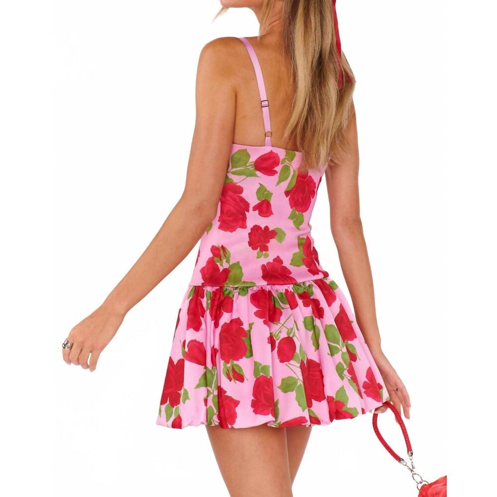 NEW SHOW ME YOUR MUMU tiffany skort dress in heart throb floral - Picture 4 of 4